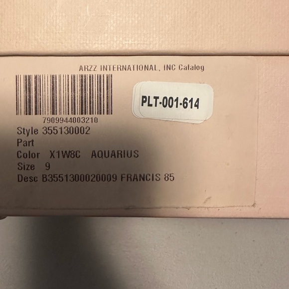 ALEXANDRE BIRMAN Francis Braided Leather Mules Aquarius Blue Size 9 - Picture 12 of 15